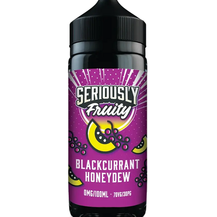 Seriously Fruity Blackcurrant Honeydew E-liquid 100ml - Scent Vape