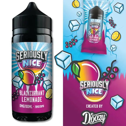 Seriously Nice Blackcurrant Lemonade E-liquid Shortfill - Scent Vape