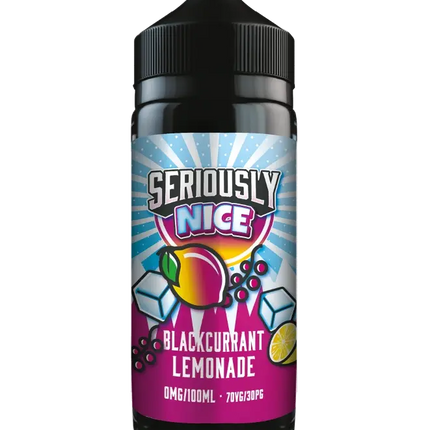 Seriously Nice Blackcurrant Lemonade E-liquid Shortfill - Scent Vape