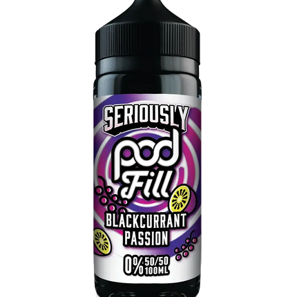 Seriously Pod Fill Blackcurrant Passion E-liquid Shortfill - Scent Vape