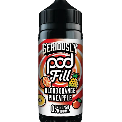 Seriously Pod Fill Blood Orange Pineapple E-liquid Shortfill - Scent Vape