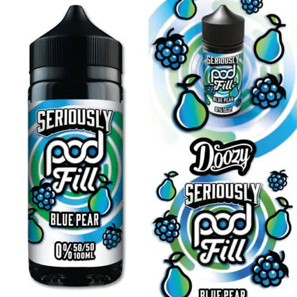 Seriously Pod Fill Blue Pear E-liquid Shortfill - Scent Vape