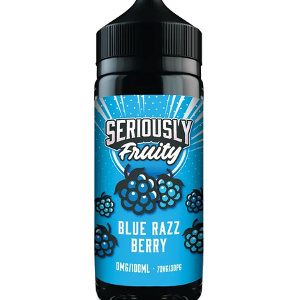 Seriously Fruity Blue Razz Berry E-liquid 100ml Shortfill - Scent Vape