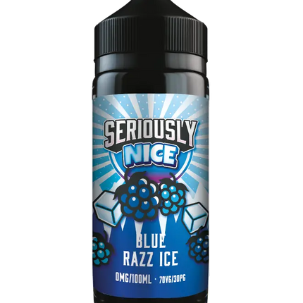 Seriously Nice Blue Razz Ice E-liquid Shortfill - Scent Vape