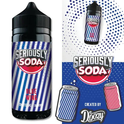 Seriously Soda Blue Wing E-liquid Shortfill - Scent Vape