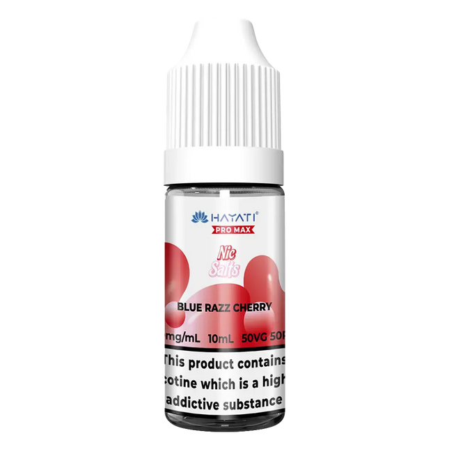 Hayati Pro Max Blue Razz Cherry Nic Salt Vape Juice - Scent Vape