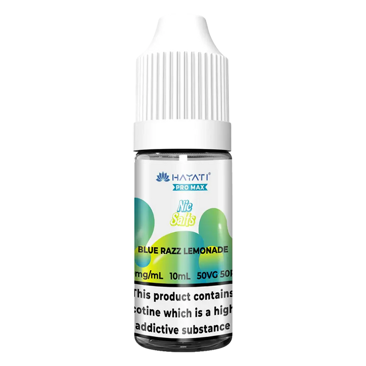 Hayati Pro Max Blue Razz Lemonade Nic Salt E-Liquid UK
