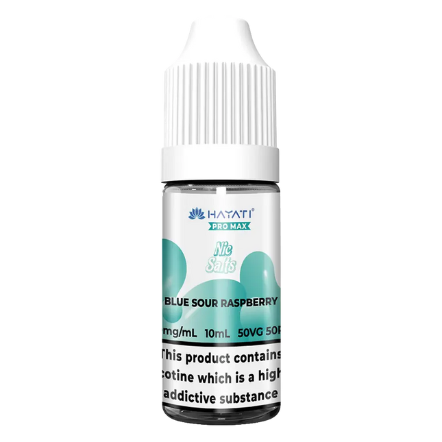 Hayati Pro Max Blue Sour Raspberry Nic Salt Vape Juice - Scent Vape