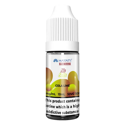 Hayati Pro Max Cola Lime Nic Salt Vape Juice - Scent Vape