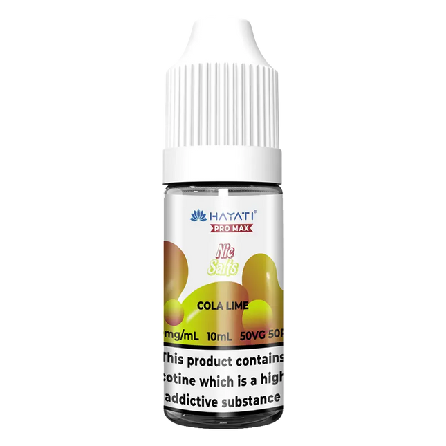 Hayati Pro Max Cola Lime Nic Salt Vape Juice - Scent Vape