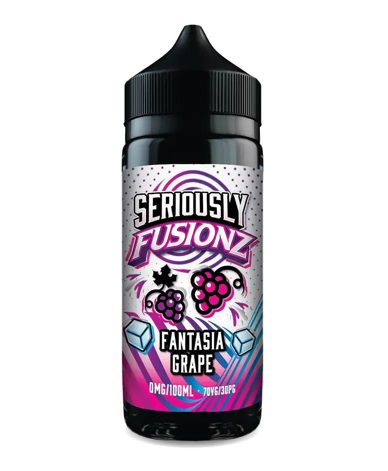 Seriously Fusionz Fantasia Grape E-liquid Shortfill - Scent Vape