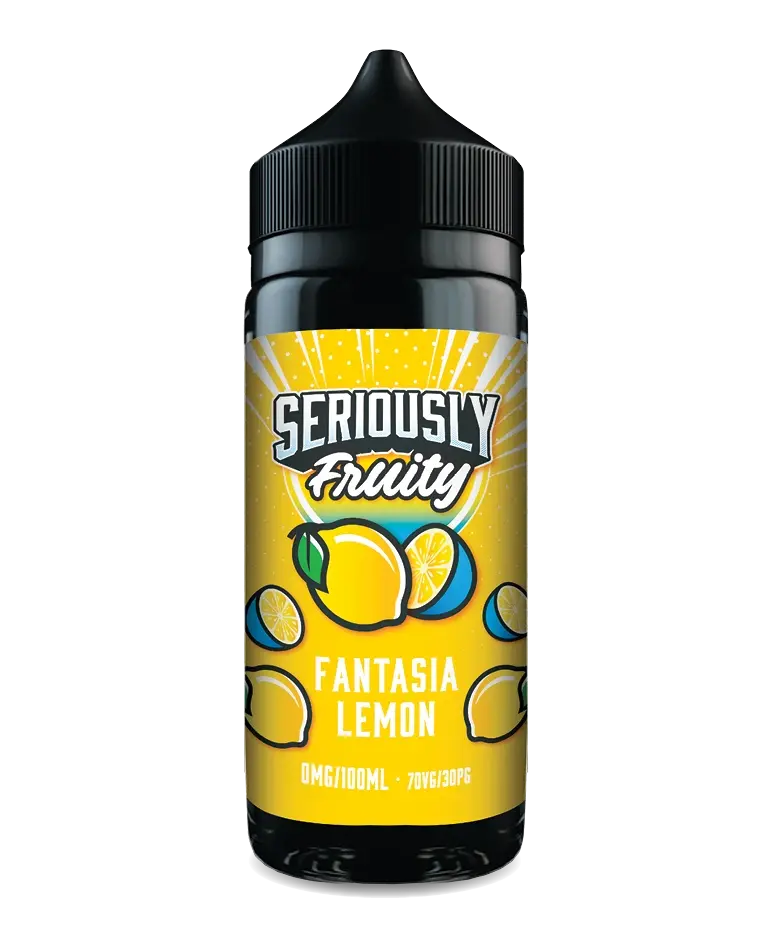Seriously Fruity Fantasia Lemon E-liquid 100ml Shortfill