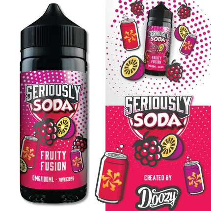 Seriously Soda Fruity Fusion E-liquid Shortfill - Scent Vape