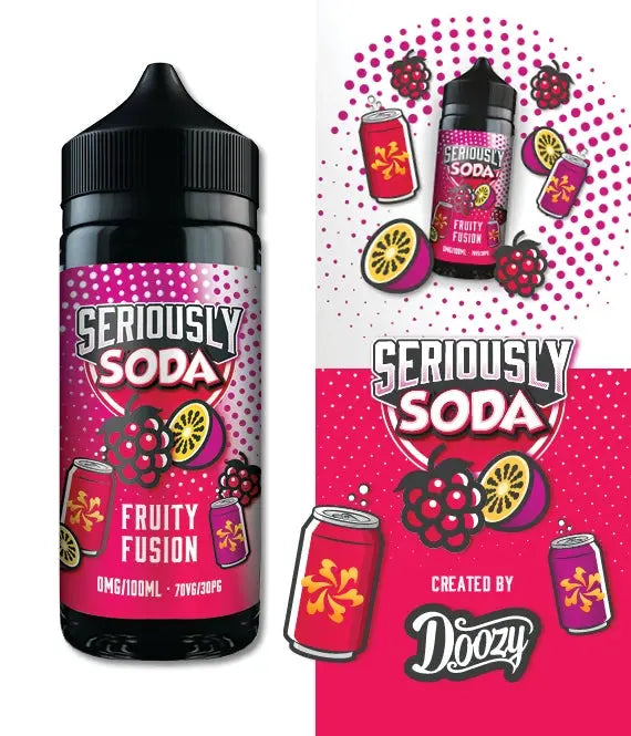 Seriously Soda Fruity Fusion E-liquid Shortfill - Scent Vape