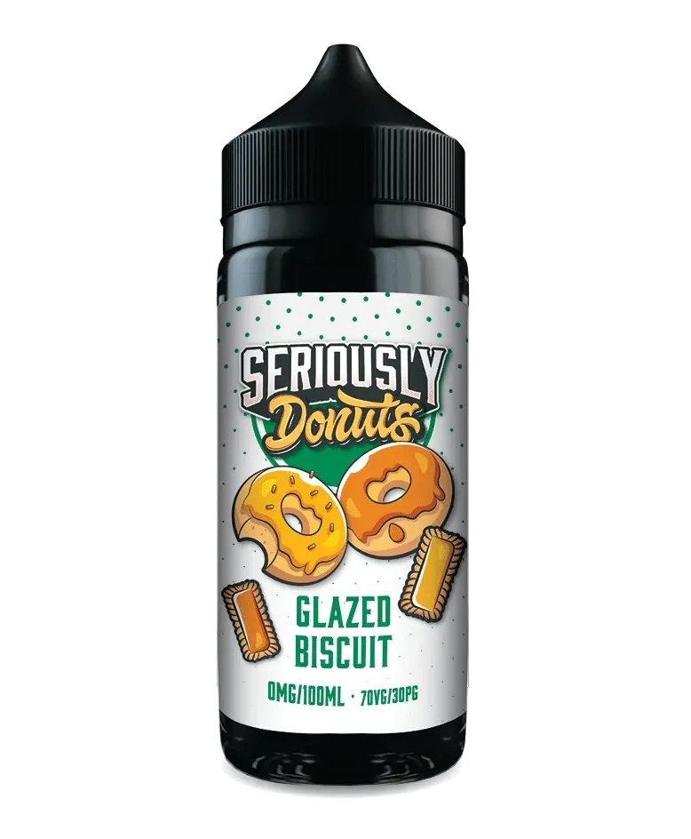 Seriously Donuts Glazed Biscuit E-liquid Shortfill