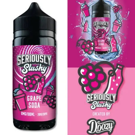 Seriously Slushy Grape Soda E-liquid Shortfill - Scent Vape