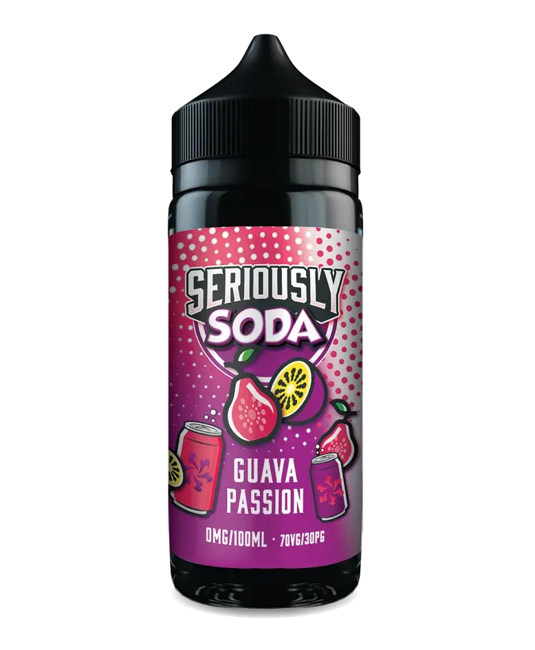 Seriously Soda Guava Passion E-liquid Shortfill