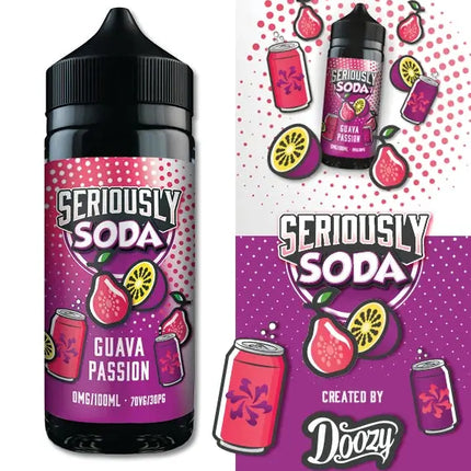 Seriously Soda Guava Passion E-liquid Shortfill - Scent Vape