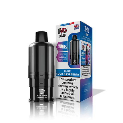 IVG XL35 Blue Sour Raspberry Refill Pod - Scent Vape