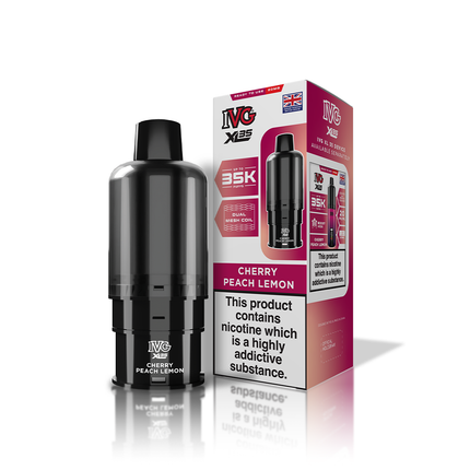 IVG XL35 Cherry Peach Lemon Refill Pod - Scent Vape