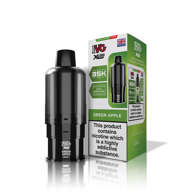 IVG XL35 Green Apple Refill Pod - Scent Vape