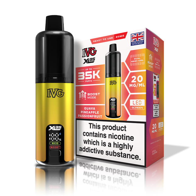 IVG XL35 Guava Pineapple Passionfruit Starter Kit - Scent Vape