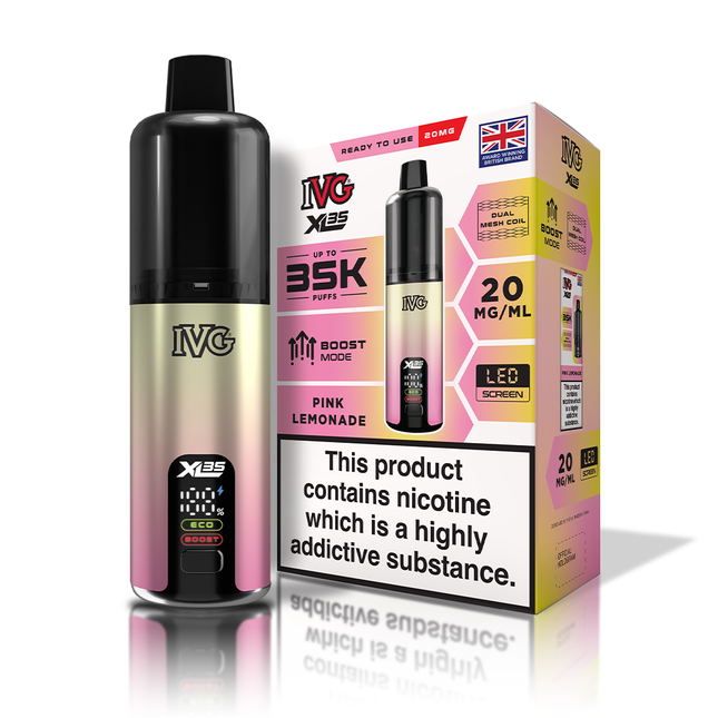 IVG XL35 Pink Lemonade Starter Kit - Scent Vape