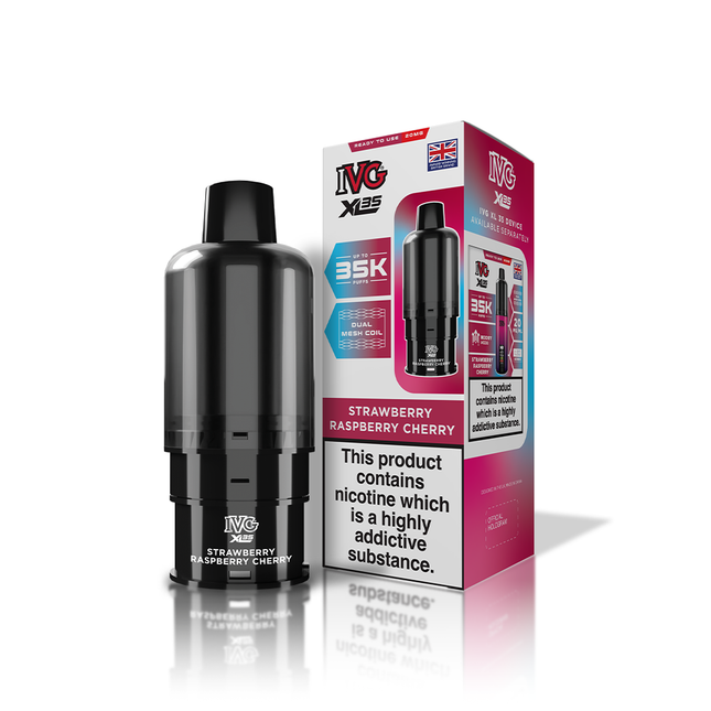 IVG XL35 Strawberry Raspberry Cherry Refill Pod - Scent Vape