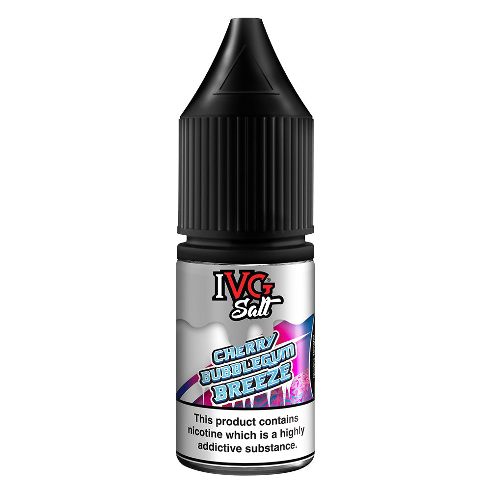 IVG Cherry Bubblegum Breeze Nic Salt Vape Juice