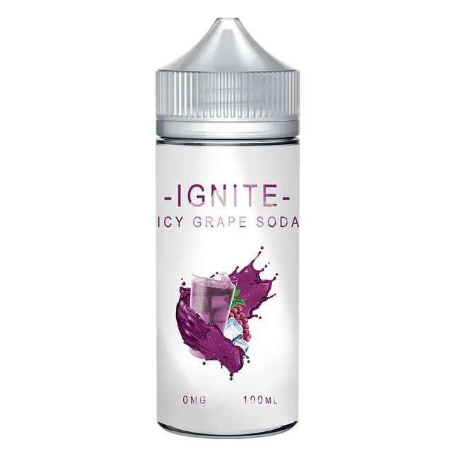 ignite ice Grape Soda 100ml Shortfill e-Liquid - Scent Vape