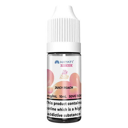 Hayati Pro Max Juicy Peach Nic Salt Vape Juice - Scent Vape