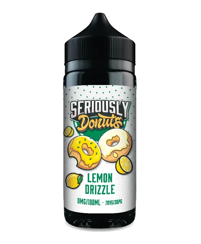 Seriously Donuts Lemon Drizzle E-liquid Shortfill