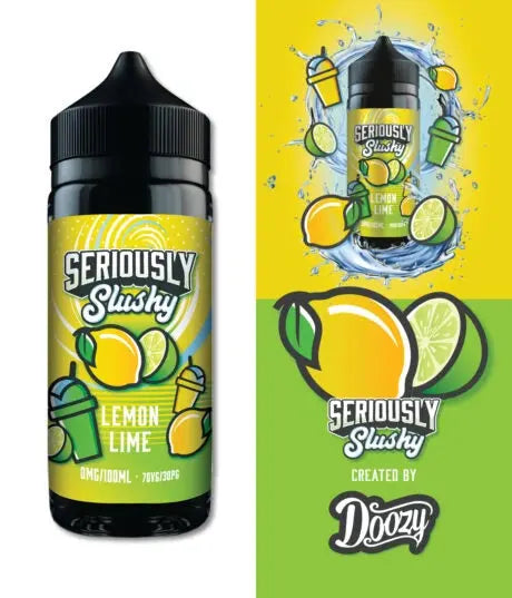 Seriously Slushy Lemon Lime E-liquid Shortfill - Scent Vape