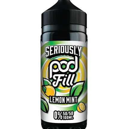 Seriously Pod Fill Lemon Mint E-liquid Shortfill - Scent Vape