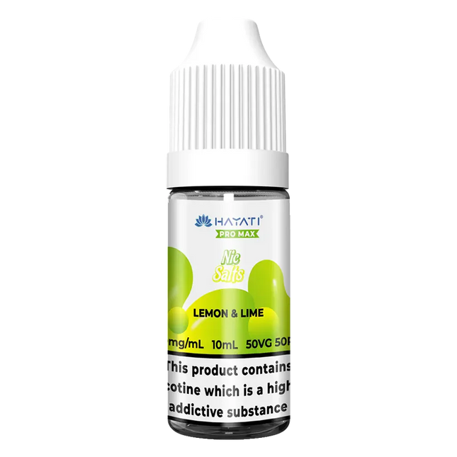 Hayati Pro Max Lemon & Lime Nic Salt Vape Juice - Scent Vape