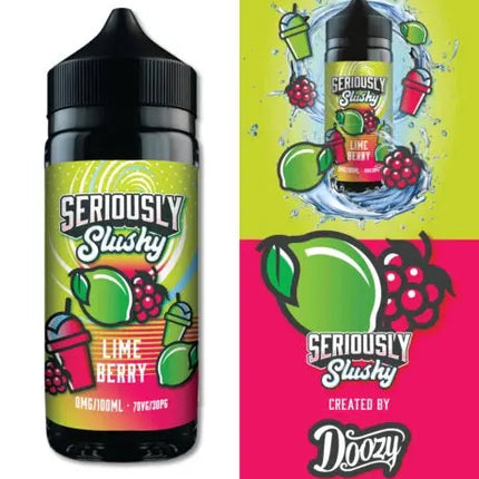 Seriously Slushy Lime Berry E-liquid Shortfill - Scent Vape