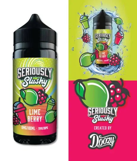 Seriously Slushy Lime Berry E-liquid Shortfill - Scent Vape