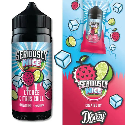 Seriously Nice Lychee Citrus Chill E-liquid Shortfill - Scent Vape