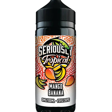 Seriously Tropical Mango Banana E-Liquid Shortfill - Scent Vape