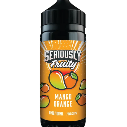 Seriously Fruity Mango Orange E-liquid 100ml Shortfill - Scent Vape