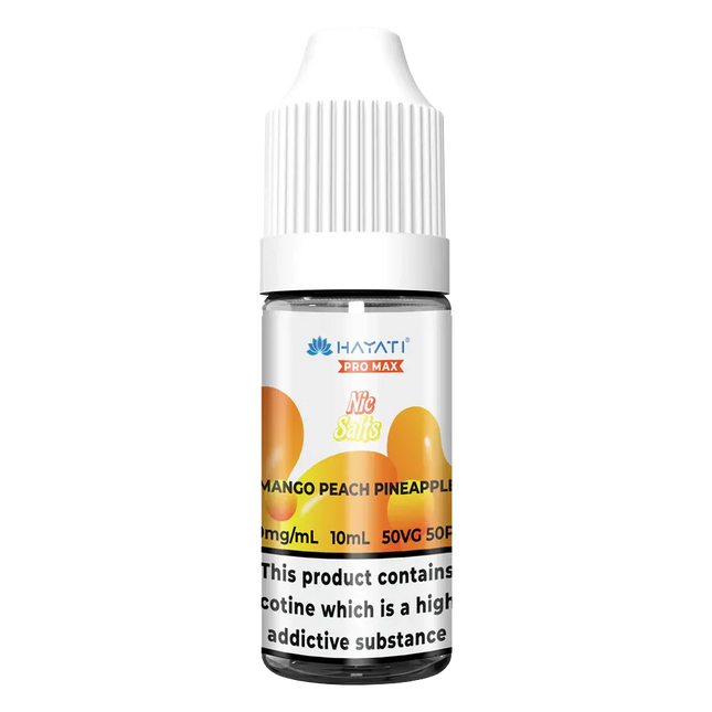 Hayati Pro Max Mango Peach Pineapple Nic Salt Vape Juice - Scent Vape