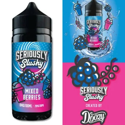 Seriously Slushy Mixed Berries E-liquid Shortfill - Scent Vape