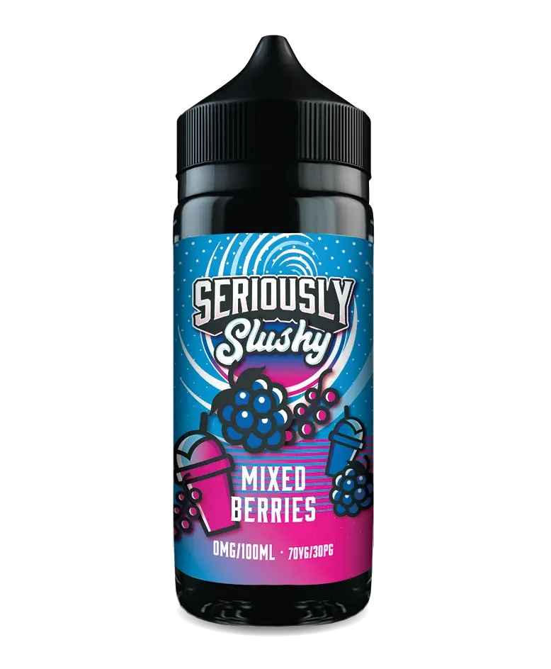 Seriously Slushy Mixed Berries E-liquid Shortfill