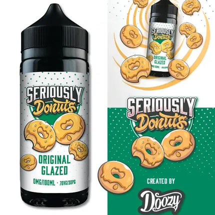 Seriously Donuts Original Glazed E-liquid Shortfill - Scent Vape