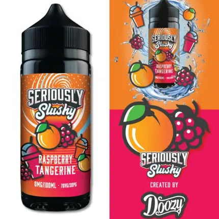 Seriously Slushy Raspberry Tangerine E-liquid Shortfill - Scent Vape