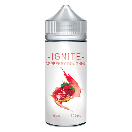 ignite Raspberry Doughnut 100ml Shortfill e-Liquid - Scent Vape