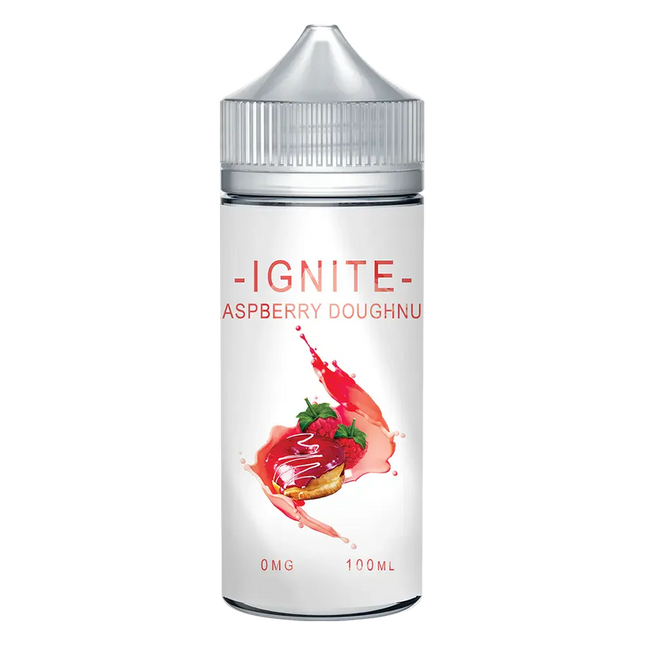 ignite Raspberry Doughnut 100ml Shortfill e-Liquid - Scent Vape