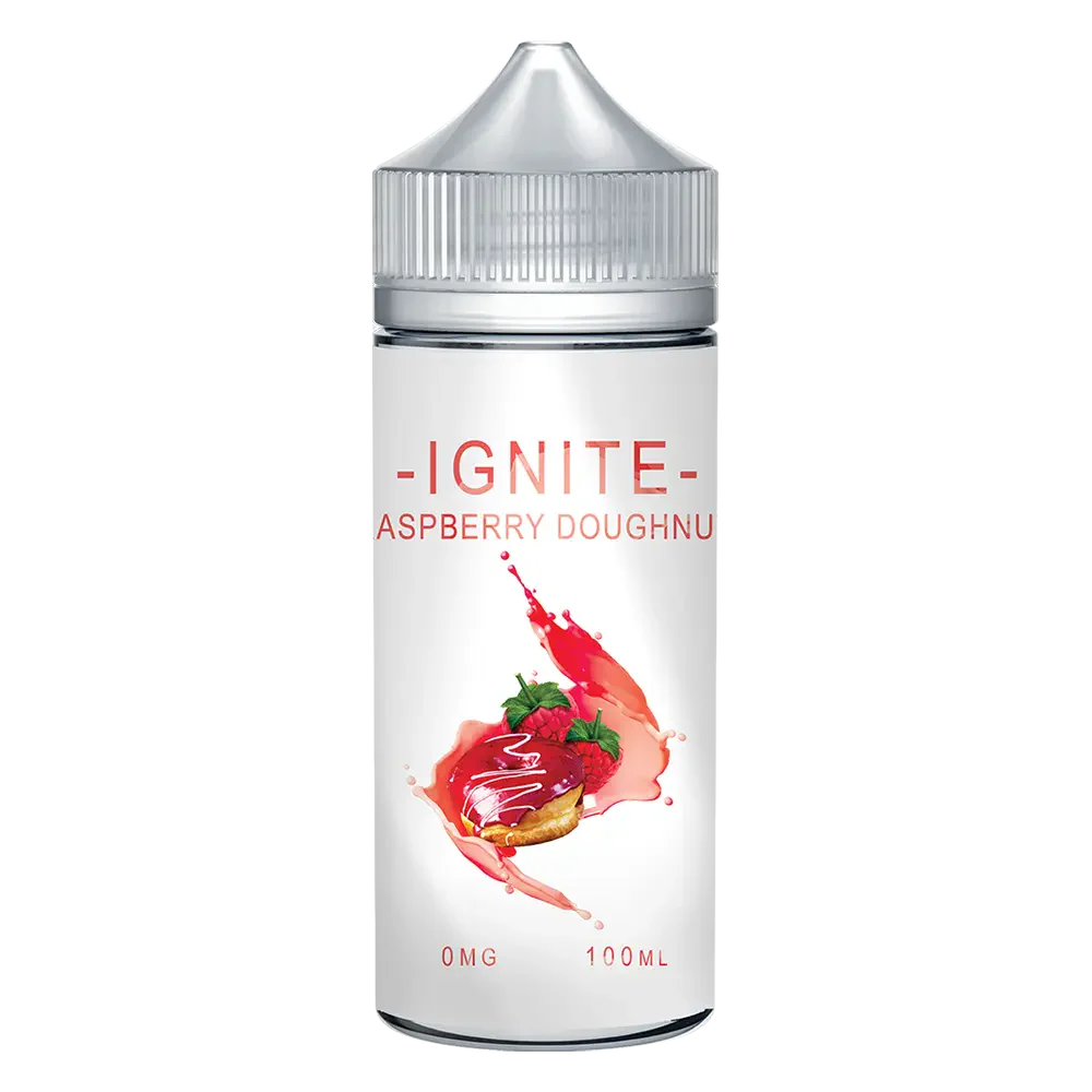 ignite Raspberry Doughnut 100ml Shortfill e-Liquid