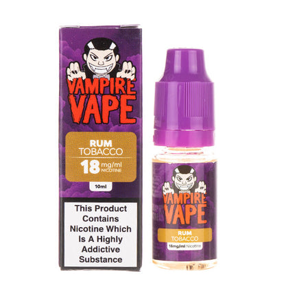 Rum Tobacco E-Liquid By Vampire Vape