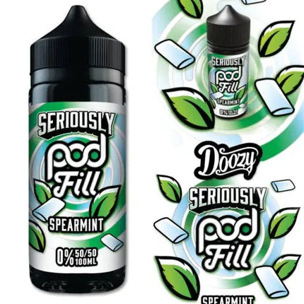 Seriously Pod Fill Spearmint E-liquid Shortfill - Scent Vape